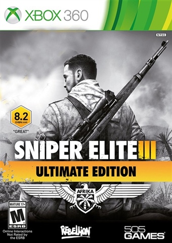 Sniper Elite 3 輸入版　ENGLSH version Sniper Elite III - Limited Collector's Metal Box Edition PC